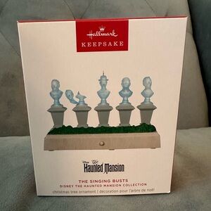 Hallmark Haunted Mansion Singing Busts Ornament